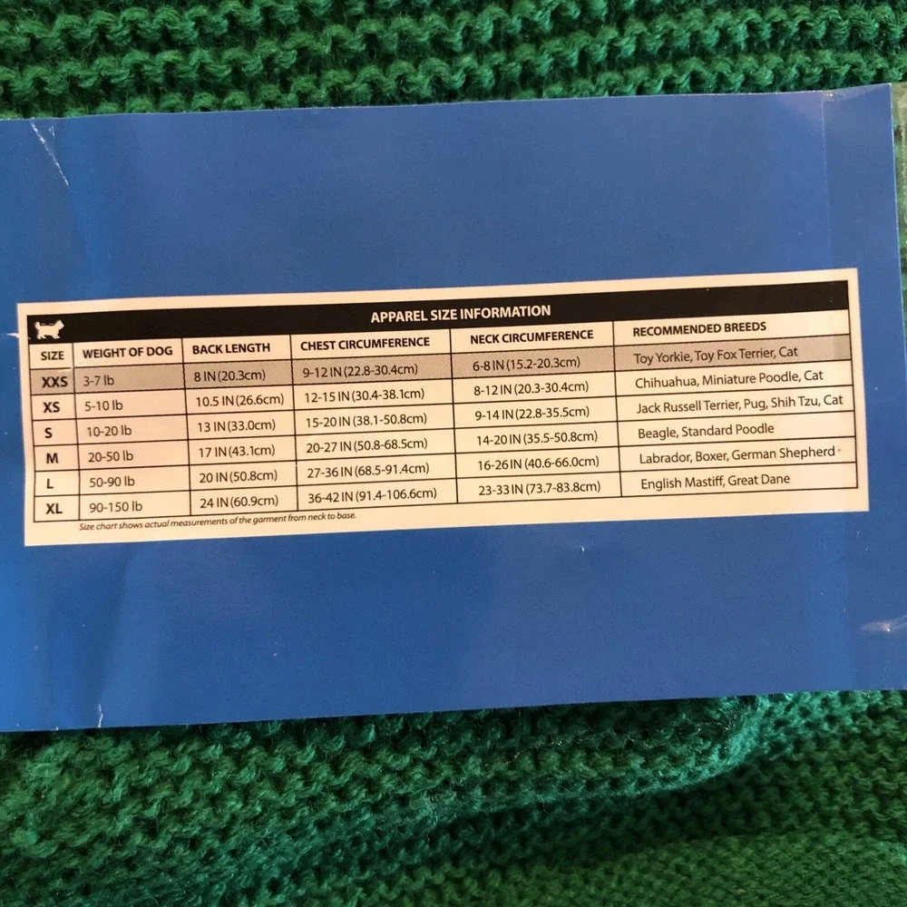 Vibrant Life Dog Cat Pet Holiday Green Hoodie Sweater XXSmall 3-7 LB NEW‎